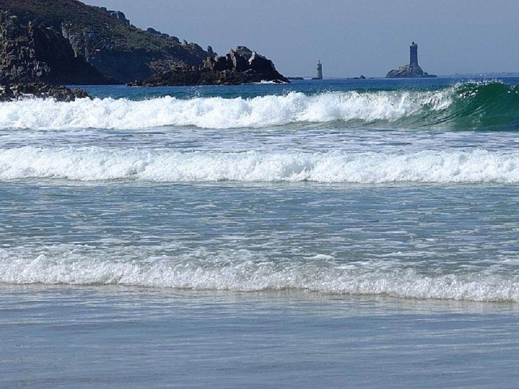 Au Calme A 10Mn Des Baies De Douarnenez Et Audierne Avec Cuisine A Disposition Mahalon Εξωτερικό φωτογραφία